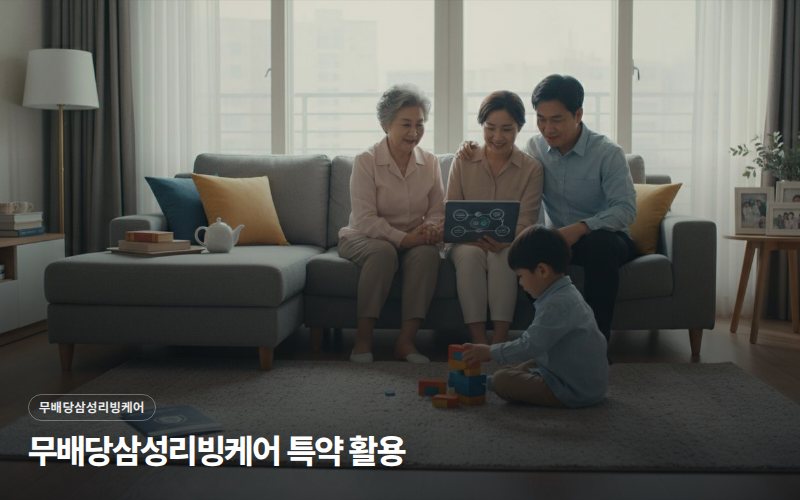 무배당삼성리빙케어 특약 활용