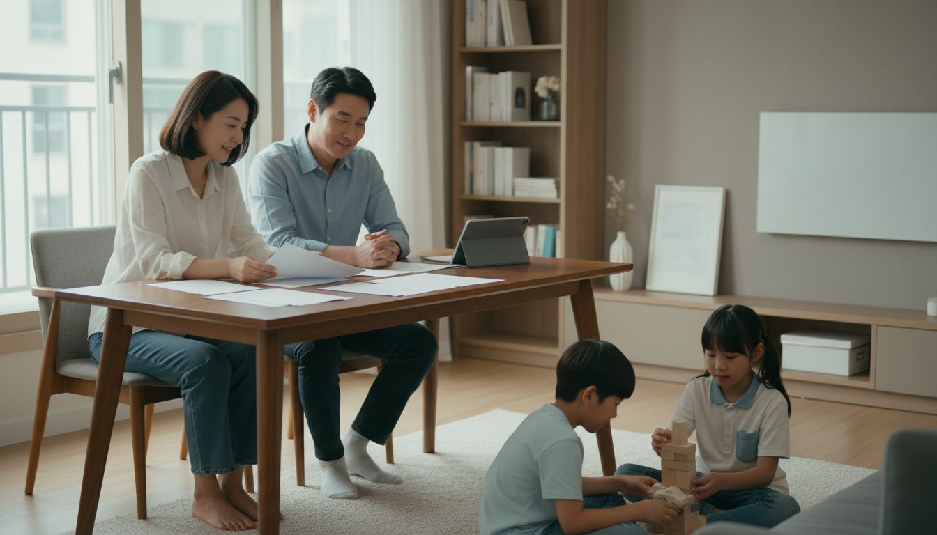 가족의 경제적 안정 확보