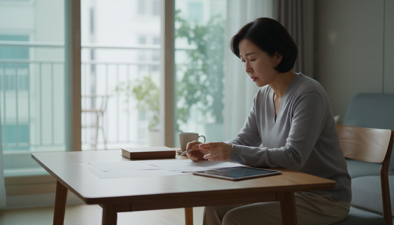 면책 기간 및 감액 기간 확인