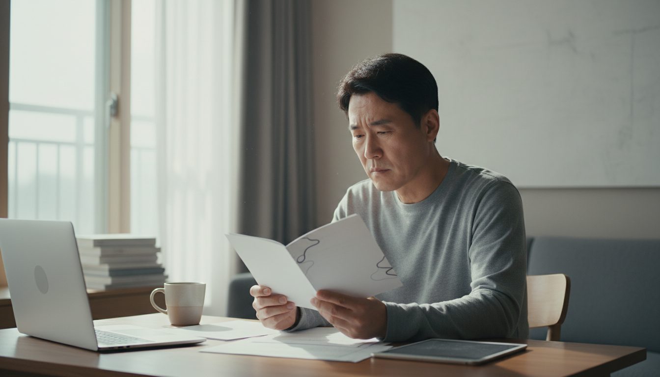 면책 기간 및 감액 기간 확인