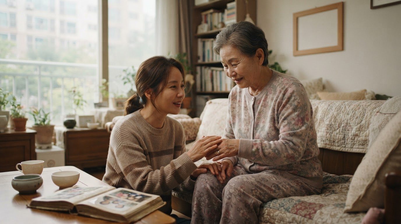 가족의 부담 경감