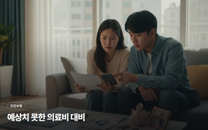 예상치 못한 의료비 대비