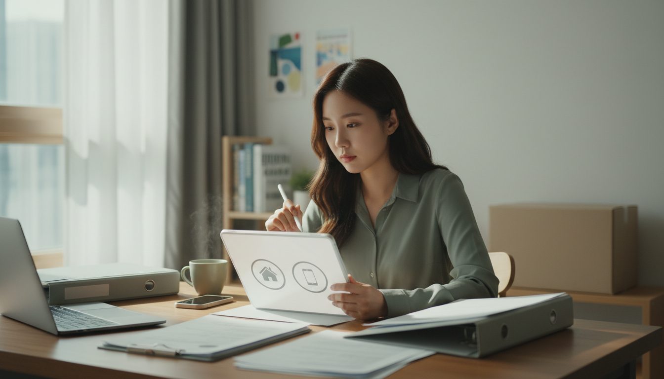 접수 방법 선택하기
