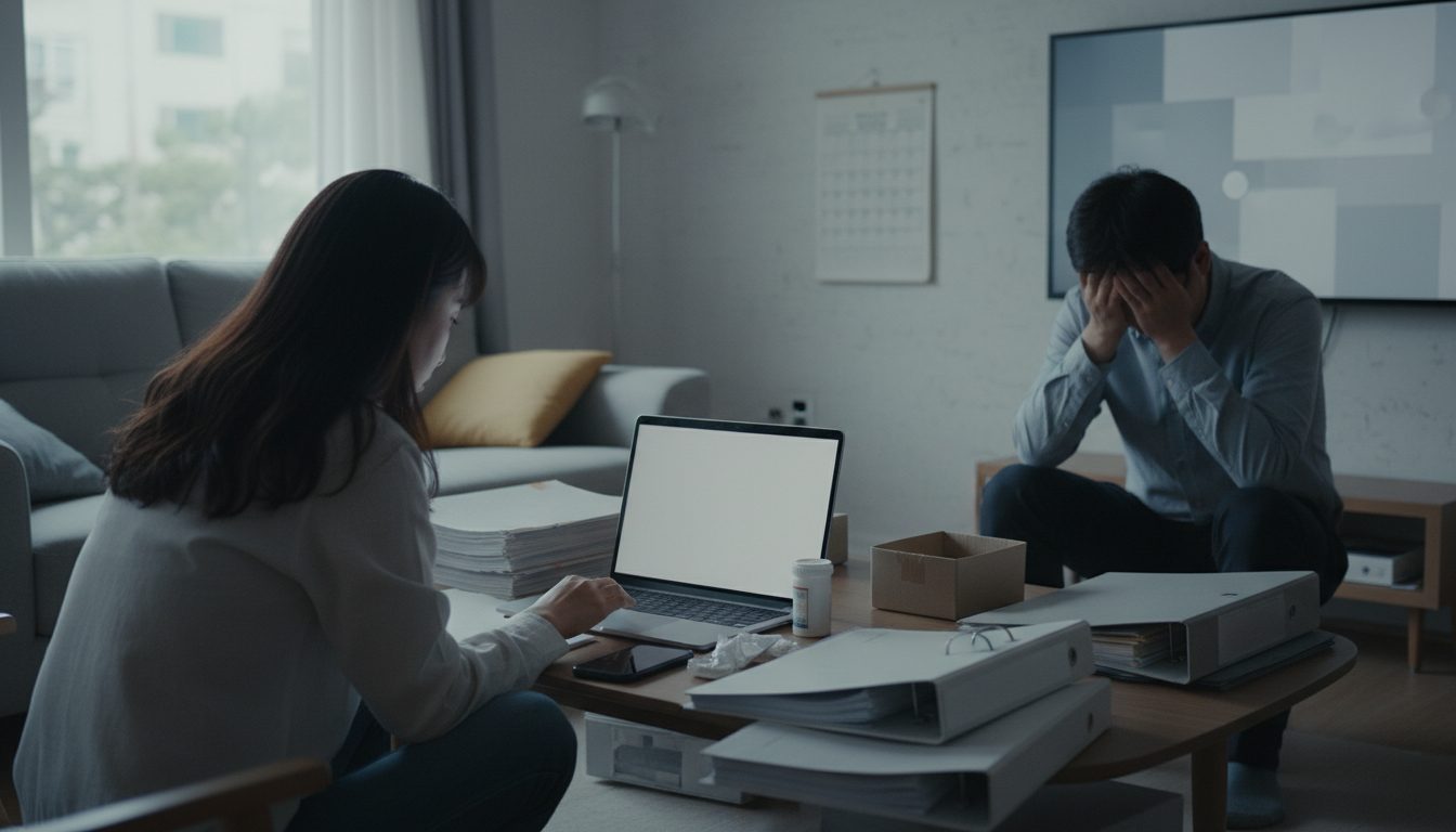 막대한 치료비 부담